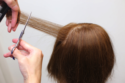 髪をすく ってどういう意味 それで髪の毛の量が減るの たつの市の美容院メーカー講師が教えるぺったんこ髪の解決方法ブログ