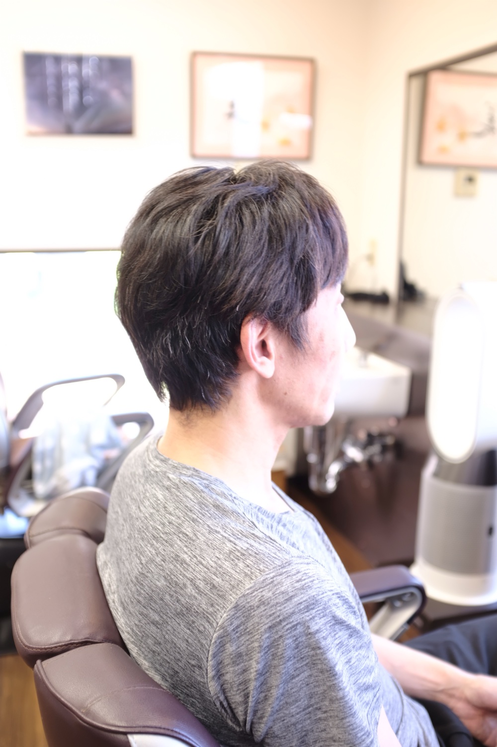 骨格補正で男前！コテパーマ朝ラクスタイルのビフォーアフター