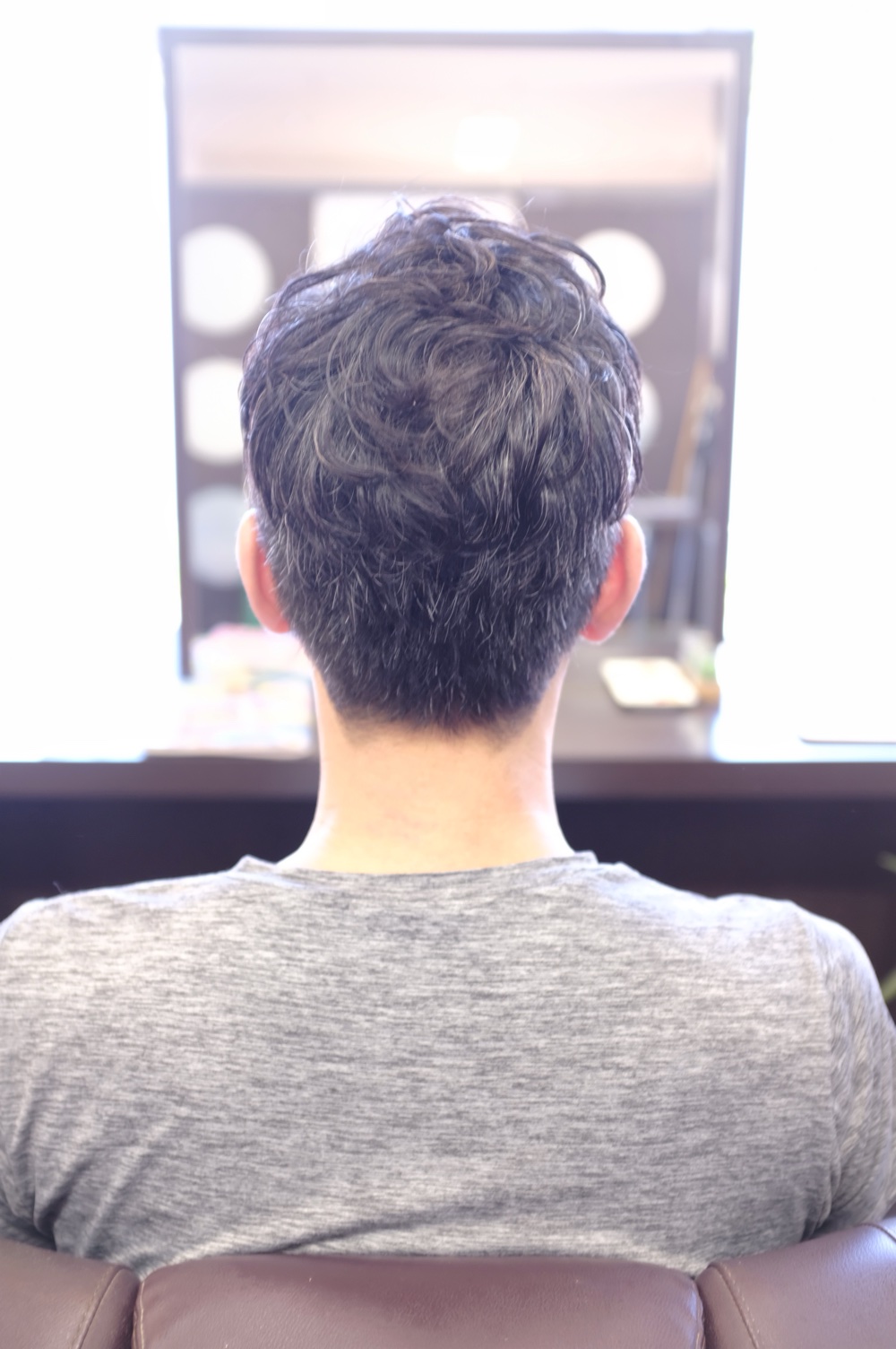 骨格補正で男前！コテパーマ朝ラクスタイルのビフォーアフター